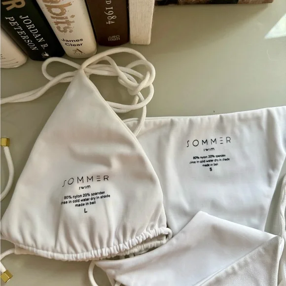 Sommer Swim Bianco Kaia Top L - Picture 3 of 3